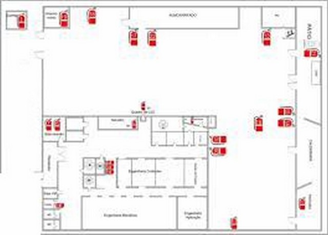 Projeto de Bombeiro - Sistema de Incêndio